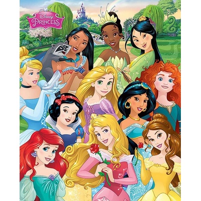 CurePink: | Plakát Disney|Princess|Princezny: Já jsem princezna (40 x 50 cm) [MPP50595]