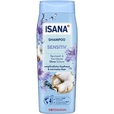 ISANA Šampon Sensitive Cotton Flower 300 ml