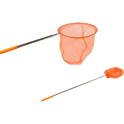 Mamido Sieť na motýle a hmyz rozkladacia teleskopická 85 cm oranžová