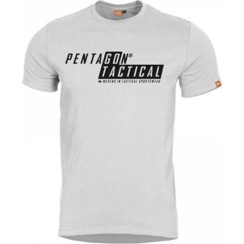 Pentagon къса тениска Ageron "Go Tactical, бяла (K09012-GT-00)