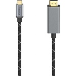 Hama Кабел USB-C мъжко - HDMI мъжко, Ultra-HD 8K@60Hz, 1.5м (200509) - caretech