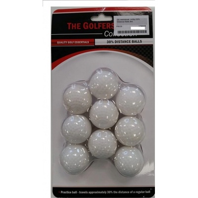 Golfers Club tréninkové míčky 30% Distance Balls 9 ks – Zboží Dáma