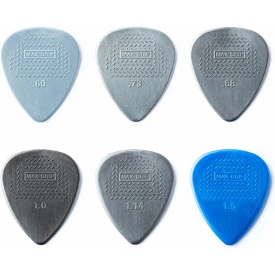 Dunlop PVP449 MAX-GRIP NYLON STANDARD PICK VARIETY PACK - 12 ks