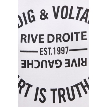 Zadig&Voltaire Памучна тениска zadig&voltaire (jwts02769.107)