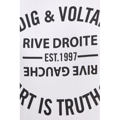 Zadig&Voltaire Памучна тениска zadig&voltaire (jwts02769.107)