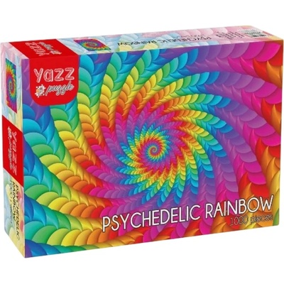 Yazz Пъзел Yazz Puzzle от 1000 части - Психеделична дъга (3850)