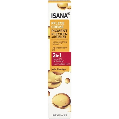 ISANA Krém na zesvětlení pigmentových skvrn 50 ml