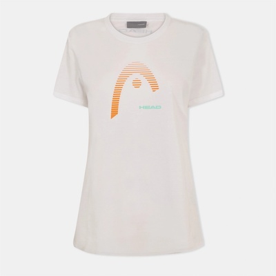 HEAD Дамска тениска HEAD Head Club Lara T-Shirt Womens - White