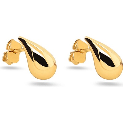 iZlato Forever Náušnice v tvare kvapky zo žltého zlata, 14K IZ31566N