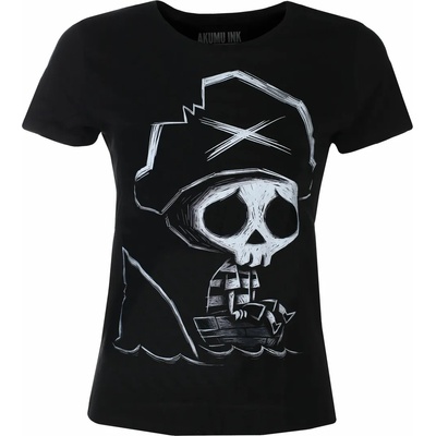 Akumu Ink дамска тениска akumu ink - Изгубен в морето - 22tw11