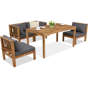 Image 1 of Garden Point Градински мебели Brunei Apetito 4 Garden Point акация (GAP354-APE4)