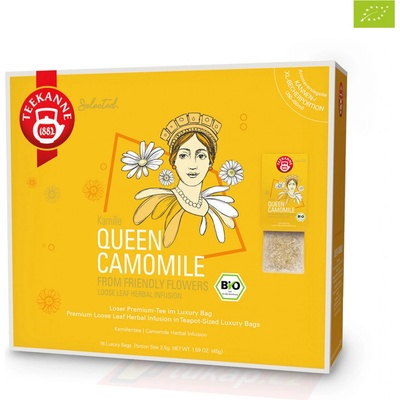 Teekanne BIO Selected. Queen Camomile Luxury Bag 18 x 2,5 g