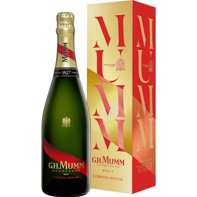 G.H. Mumm Cordon Rouge Brut 12,5% 0,75 l (kartón)