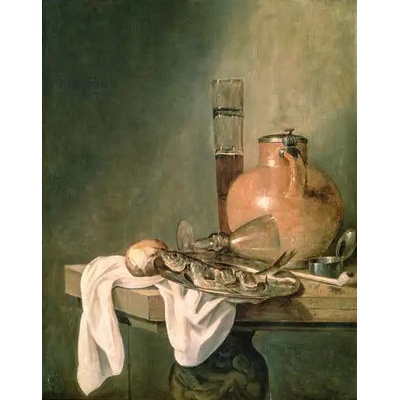 Obrazy - Beyeren, Abraham Hendricksz van: Breakfast - reprodukce obrazu