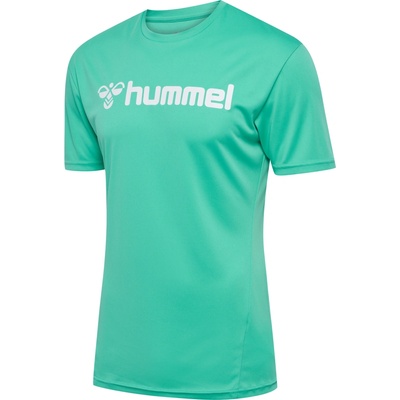 Hummel hmlLogo Jersey S/S zelené