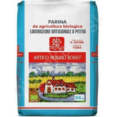 Antico Molino Rosso Pšeničná mouka celozrnná mletá kamenem bio 25 kg