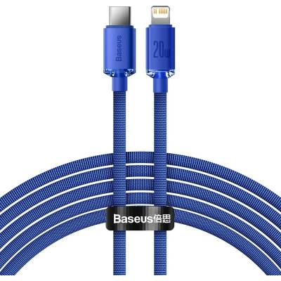 Baseus CAJY000303 USB 2.0, vidlice, Apple Lightning, USB C vidlce, 2, modrý
