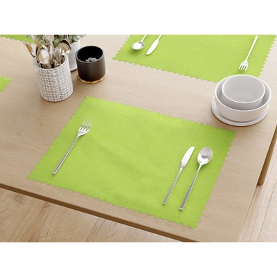 Goldea teflónové prestieranie zelené 2ks 30x40cm