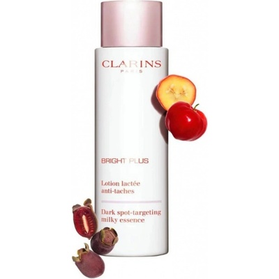 Clarins Bright Plus Dark Spot-Targeting Milky Essence Серуми за лице, емулсии, флуиди 200ml