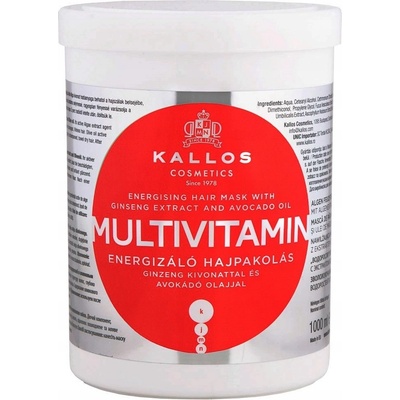 Kallos Cosmetics Multivitamin maska pro suché vlasy 1000 ml