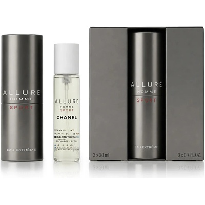 Chanel Chanel Allure Homme Sport Eau Extrême EDT plnitelný 20 ml + EDT náplň 2 x 20 ml M