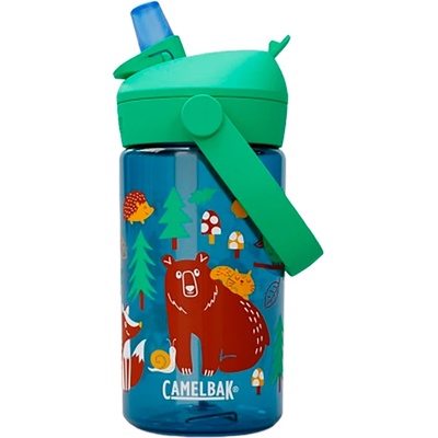 CamelBak Детска бутилка за вода Camelbak Kid's Thrive Flip Straw Water bottle - Friendly Forest - размер 400 ml (533-2161-0211)
