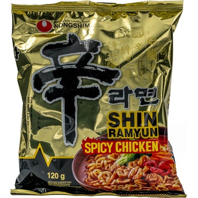 Nongshim Rezance Shin Ramyun kuracie ostré 120 g