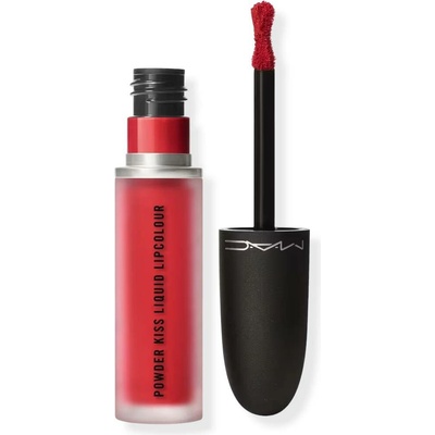 MAC Cosmetics Tekutá rtěnka Powder Kiss Liquid Lipcolor 975 Ruby Boo 5 ml