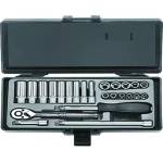 FORCE Tools Гедоре 1/4" шестостен (4-13mm) 24 ч. / 2253 FORCE (JN65446)