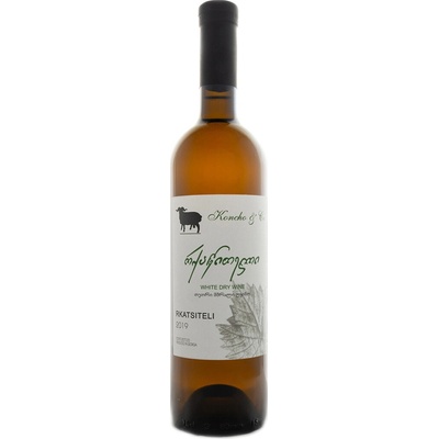Vinařství Koncho & Co RKATSITELI suché bílé 12% 0,75 l (holá láhev)