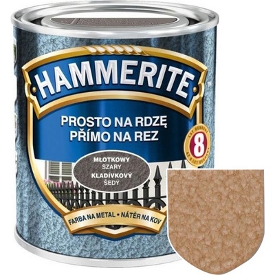 Hammerite přímo na rez kladívkový efekt 0,7L měděný