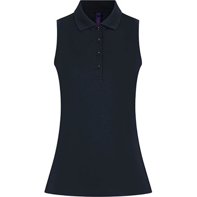 Henbury dámské triko bez rukávů H477 Navy