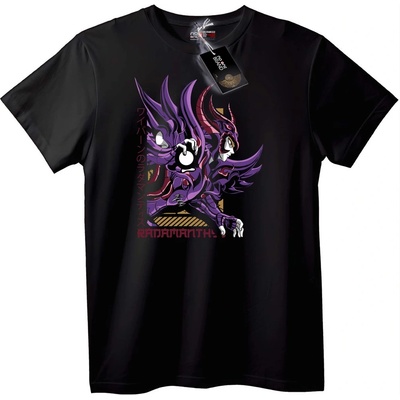 NOONEBRAND Тениска Аниме Демон Radamant - 6XL, Black