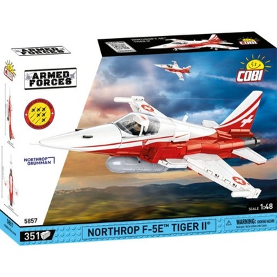 COBI 5857 Armed Forces Northrop F-5E TIGER II, 1:48, 351 kostek