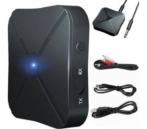 Bluetooth audio adaptér 2v1