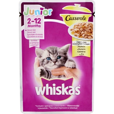 Whiskas Junior Casserole 85 g