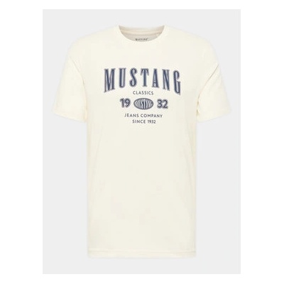 Mustang Тишърт Austin 1014938 Бял Regular Fit (Austin 1014938)