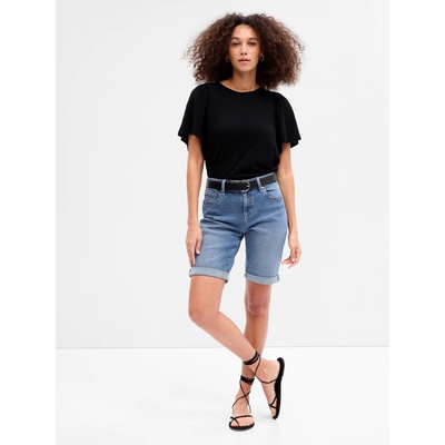 GAP Дънкови шорти mid rise GAP GAP | Sin | ЖЕНИ | XXS