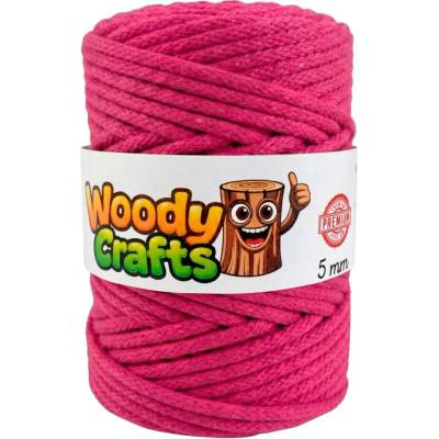 Woody Crafts Woody PREMIUM 5 mm (100m) - Růžová (Pink)