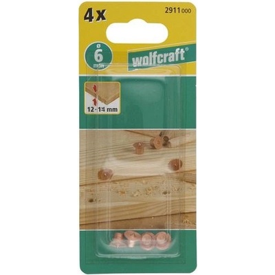 Wolfcraft Centrovací válečky (4 ks) označovací hroty pro kolíky - Fix D8mm 2912000