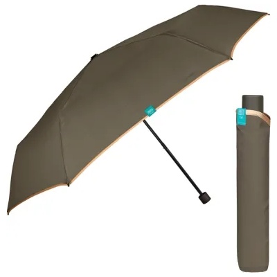 Дамски неавтоматичен Extraslim чадър Perletti Time 26323, Лоден