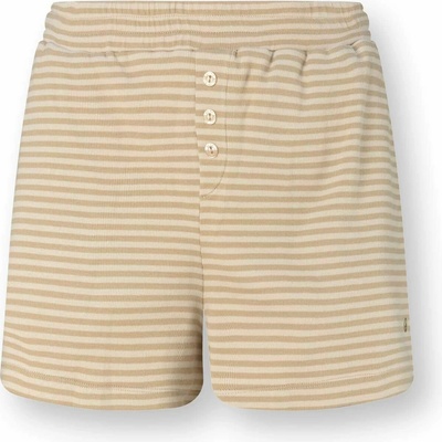 Pip Studio Bobi kraťasy Little Sumo Stripe pískové