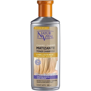 Natur Vital tónovací šampon pro blond vlasy 300 ml
