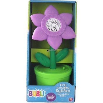 BUBLI Stroj na bubliny kytička fialová