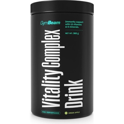 GymBeam Vitality Complex Drink príchuť mango marakuja, 360 g