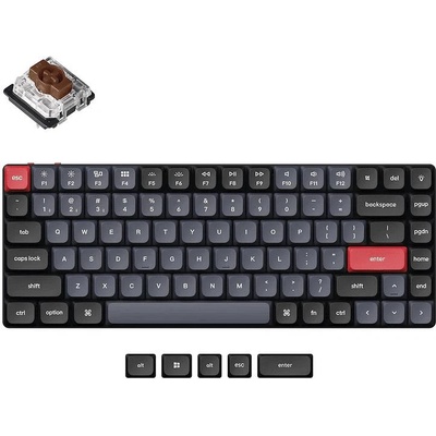 Keychron K3 Pro QMK/VIA Hot-Swappable Gateron Low Profile Brown Switch (K3P-H3)