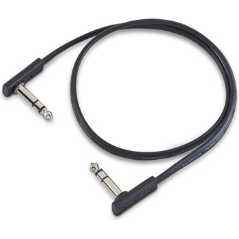 Image 1 of RockBoard Flat TRS 60 cm Ъглов - Ъглов Пач кабел (RBO CAB F TRS 60 BK)