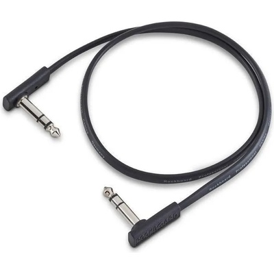 RockBoard Flat TRS 60 cm Ъглов - Ъглов Пач кабел (RBO CAB F TRS 60 BK)