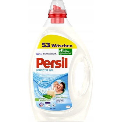 Persil prací gél Sensitive s Aloe Vera a prírodným mydlom 2 x 53 PD