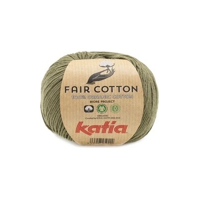 FAIR COTTON Katia Farby FAIR COTTON: 36 khaki